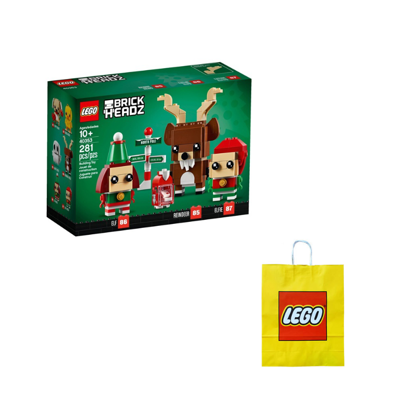 Конструктор LEGO Brickheadz: "Олени и Эльфы" (40353) - Boxette Shop